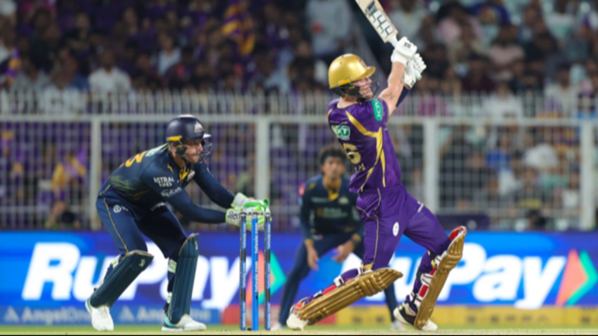 KKR keep playoff hopes alive with Allen fireworks.