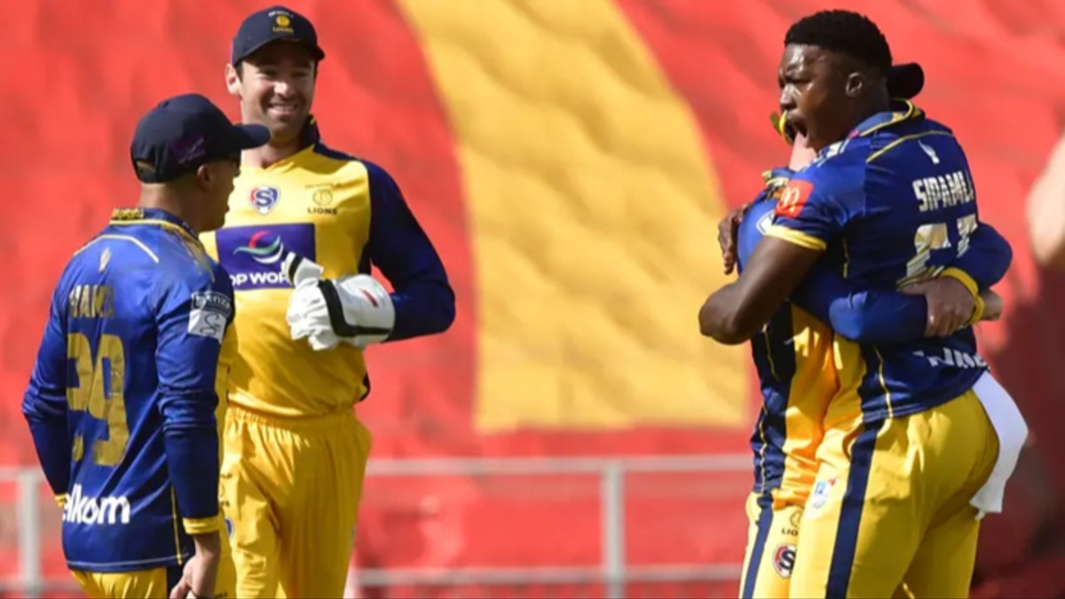 Lions win back-to-back CSA T20 titles.